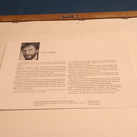 Rites of Spring by Don Li-Leger Framed Art Print Triple Matte Loons Singed - Picture 10 of 10